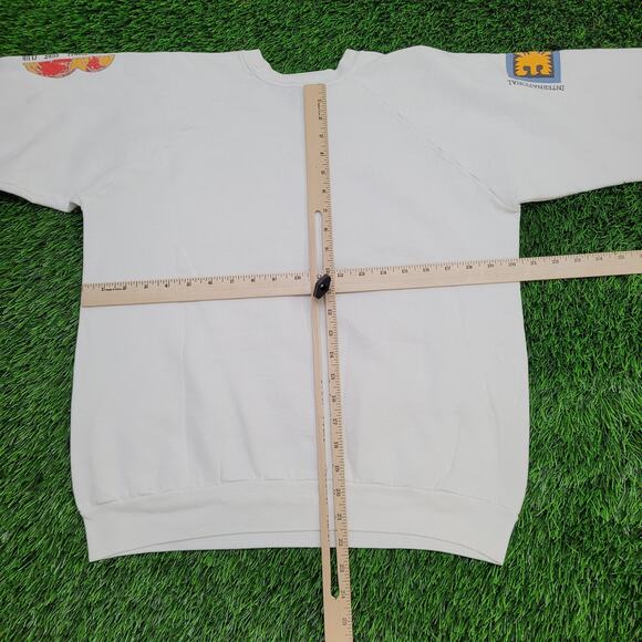 Vintage 1988 Surfing Competition Sweatshirt M/L 20x22 USA - Picture 7 of 16